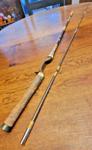 Vintage Garcia Conolon Companion 4 Star 2525 6'6" Spin Cast Angelrute 2-teilig - Bild 1 von 11