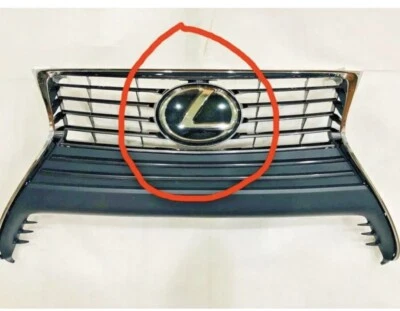 *NEW LEXUS IS250 IS350 IS300 FRONT GRILLE EMBLEM 2014-20 UPGRADE SHINY SMOOTH - Image 1 of 4