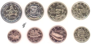 Grecja Monety Moneta obiegowa 1 centa - 1 euro i wszystkie lata od 2002 roku - Nowa - Zdjęcie 1 z 8