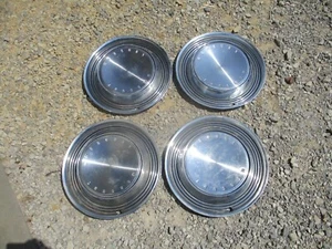 1970-71 Montego set/4 Wheel Covers NICE Dome Type - Picture 1 of 4