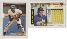 2017 Bowman 70th Anniversary Buybacks Bronze Darryl Hamilton #1993-239