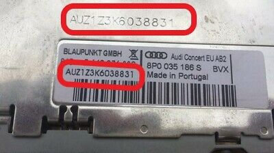 AUDI RADIO CODE ANTI-THEFT UNLOCKING PIN CODE -Audi Navigation Plus Models RNS-E • 7.71€