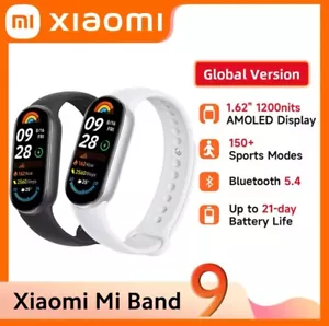Xiaomi Mi Smart Band 9 Smart Watch 1.62" AMOLED Display (Global Version) NEW - Picture 1 of 9