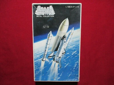 Space Shuttle Columbia 1981 Metal+Plastic 1/480 Model Kit NASA Vintage Tsukuda - Image 1 of 3