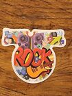 ROCK ON Sticker Alt Rock Music Punk Rock Chromebook USA Laptop StickerChromebook