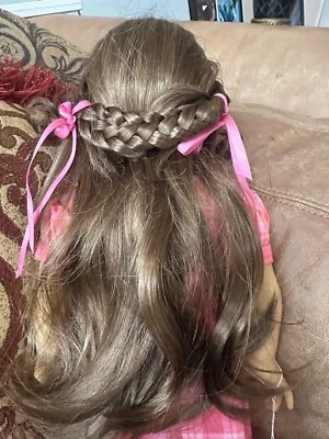 Muñeca American Girl Marie-Grace 18" nueva con libro fuera de caja solo para fotos Foto 1 de 4