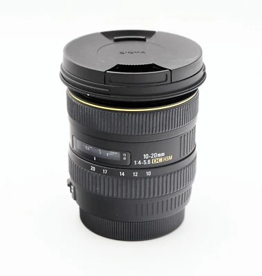 Sigma AF-MF 10-20mm F4-5.6 Canon EX DC - Very Good Condition - Image 1 of 4