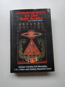 Commentaries on the Holy Books - Aleister Crowley, Blavatsky 1st First Hardcover - Picture 1 of 11