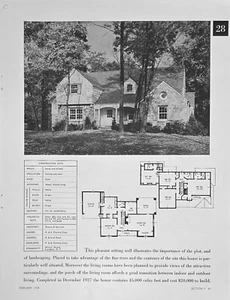 H & B Housing Corp Home 1938 Baraud Rd Scarsdale NY Watson & Warriner Architects - Picture 1 of 1