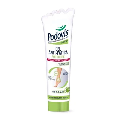 Podovis Gel Antifatica Effetto Ice, Rinfrescante, Sollievo Immediato