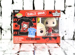 Funko Pop & T-Shirt Harley Quinn Suicide Squad Medium Target Diamond Exclusive - Picture 1 of 8