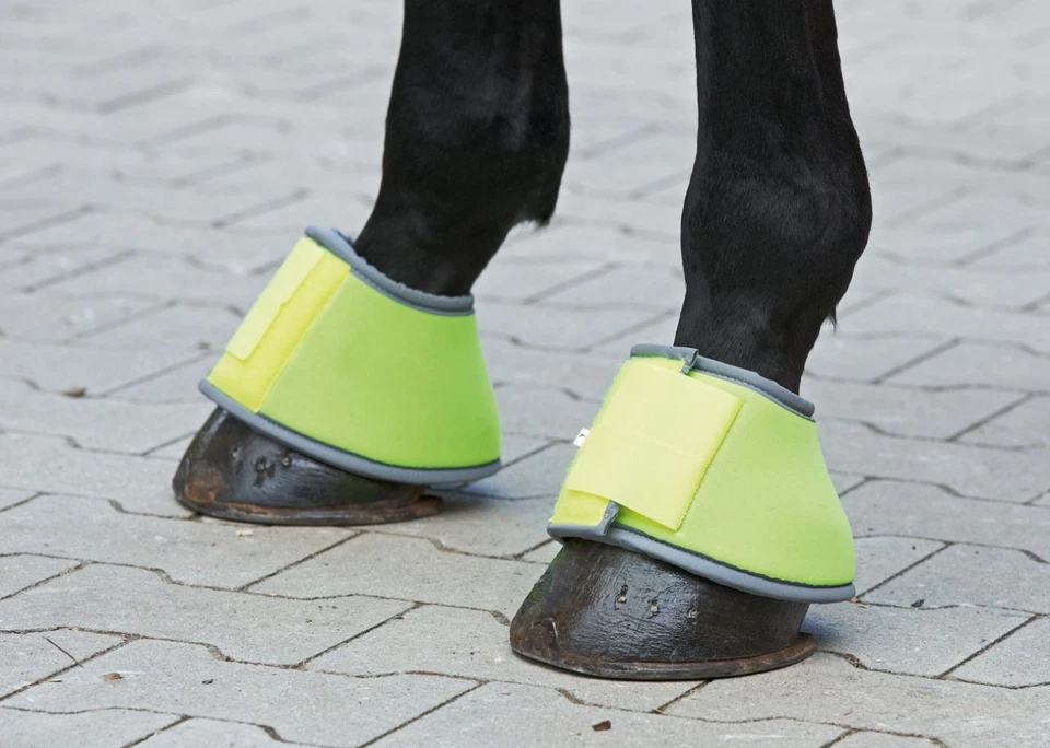 Hufglocken Reflektor Shine Busse gelb S M L XL - Bild 1 von 1