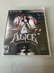 Nuevo en caja Alice: Madness Returns PS3 EE. UU. IMPORTACIÓN SELLADO DE FÁBRICA BLUSA IMPECABLE30607 - Imagen 1 de 3