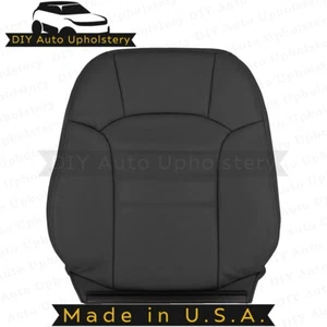 2002-2004 For Jeep Liberty Driver Top Leather Seat Cover Dk Gray - Picture 1 of 5