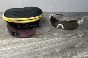 Smith Evolve Pivlock V90 Optics Sport Sunglasses Pearl TLT Optics + Case & Lens - Picture 1 of 8