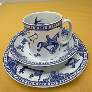 Beautiful Spode Edwardian Childhood Set Plate, 6" Bowl, 8" Cup 2 3/4" - Picture 1 of 19