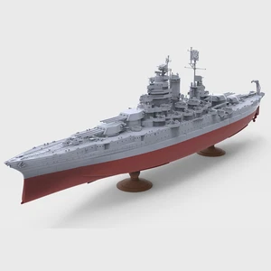 1/1000 Model USS New Mexico Class Mississippi BB-41 1945 Battleship Full Hull - Picture 1 of 3