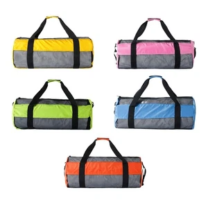 Scuba Diving Duffle Bag Mesh Dive Duffel Bag Foldable Convenient Zipper Large - Picture 1 of 35