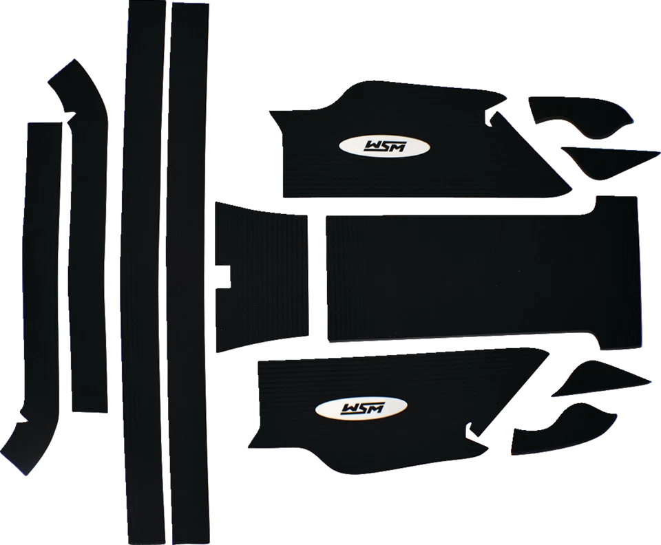 WSM 012-222BLK Traction Mat 96-13  Yamaha  SJ 700 WaveRunner Super Jet - Image 1 of 1