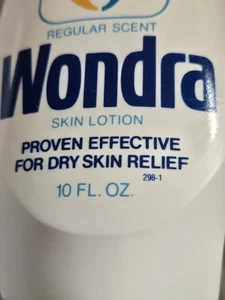 Lot Of 9 VINTAGE 1980 WONDRA SKIN CONDITIONING LOTION 10 OZ NEW - Picture 1 of 4