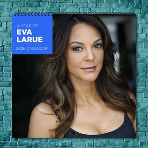 Eva Larue 2026 Wall Calendar, 12-Month Celebrity Fan Gift for Collectors - Picture 1 of 4