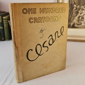One Hundred Cartoons by Cesare (1916) – Very Poor Condition- HC - Picture 1 of 12