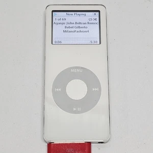 Apple iPod Nano A1137 Bianco 1ª Generazione 4GB Lettore MP3 Funzionante, Batteria così com'è - Foto 1 di 3