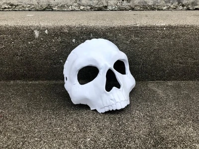 3D-печатный череп призрак косплей маска - различные цвета - Изображение 1 из 4