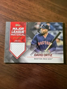 Camiseta deportiva 2022 Topps Update David Ortiz Major League Material #MLM-DO/199 - Imagen 1 de 5