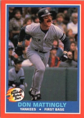 1987 Fleer Hottest Stars #27 Don Mattingly Yankees - Image 1 of 2