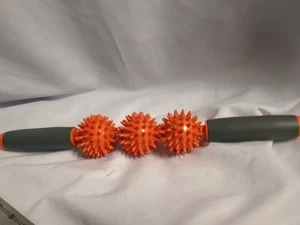 Gaiam Restore Massage Stick Pressure Point Muscle Roller Athletic Recovery Tool - Picture 1 of 4