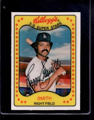 1981 Kellogg #36 Reggie Smith    NM/NM+ X3539204 - Image 1 of 3