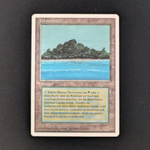 MTG \\>> Tropical Island (EX) <<// Foreign White Bordered - 341 Trading - Magic - Bild 1 von 6