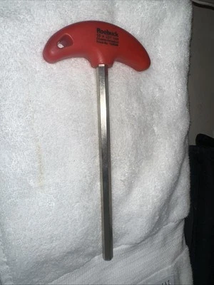 10mm T Bar Allen Key 200mm Chrome - Image 1 of 3