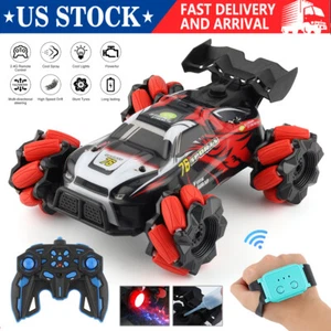 Remote Control Cars Toys LED Lights Music Sound Game for Boys Girl Birthday Gift - Picture 1 of 20
