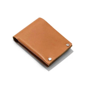 The Unicus Wallet - Handcrafted Seamless Leather Wallet | Tan - Picture 1 of 16