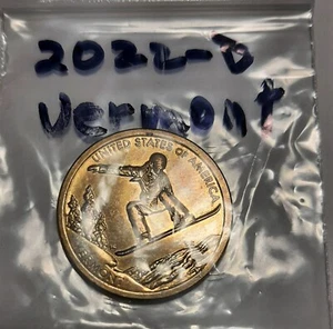 2022-D Vermont Innovation Dollar - Bild 1 von 2