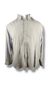 Tommy Bahama Herren Langarm Hemd hellblau 100% Seide Größe Extra Large - Bild 1 von 3