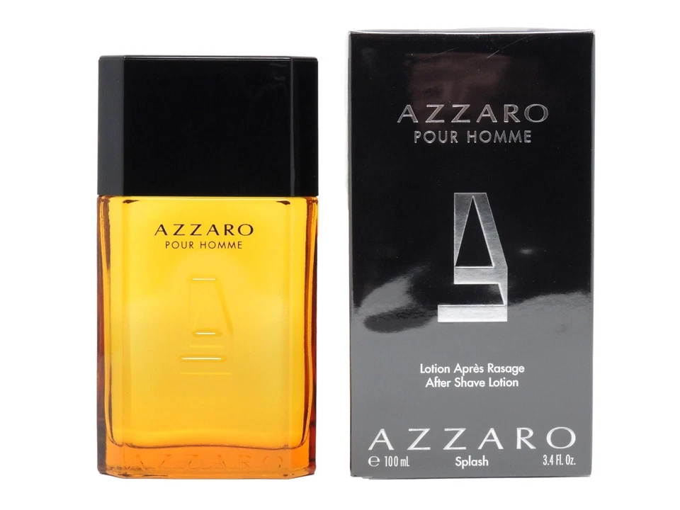 AZZARO POUR HOMME LOCIÓN PARA DESPUÉS DEL AFEITADO SPLASH 100 ml 3,4 fl oz NUEVA EN CAJA SELLADA Foto 1 de 1