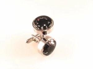 Gemelos termómetro, gemelos de hombre, gemelos de boda, gemelos de día del padre  - Imagen 1 de 5