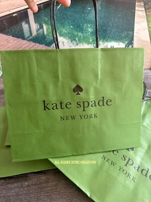 KATE SPADE NEW YORK NEW Kate Spade Shopping ~Gift Bags ~ small 8" x 10" x 4.5"