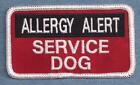 Allergy Alert Service Dog Service Dog vest patch