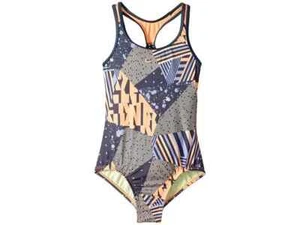 Nike L113033 Kids Mash Up Racerback One-Piece Orange Pulse Girl’s Size M - Picture 1 of 1