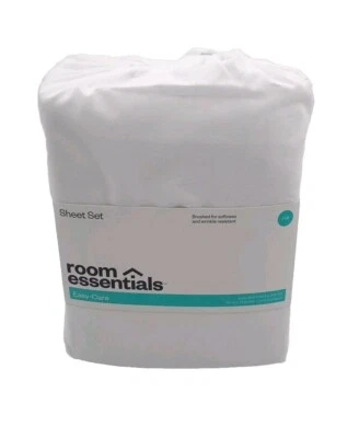 Full Size Easy Care Sheet Set - White - Room Essentials  New - Image 1 of 3