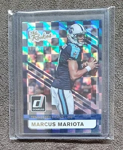 Marcus Mariota RC 2015 Donruss The Rookies REFRACTOR #988/999 Rookie FREE SHIP - Picture 1 of 4