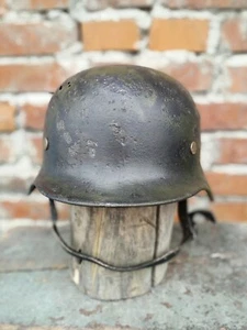 Casco Alemán Original Bonito Casco M40 Original Segunda Guerra Mundial Segunda Guerra Mundial Talla 64 Envío Gratis - Imagen 1 de 11