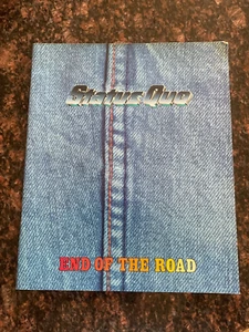 STATUS QUO - END OF THE ROAD - Concert Program TOUR -  Music Memorabilia - Picture 1 of 18