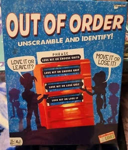 Nuevo Precintado Fuera de Orden Unscramble Juego de Mesa Estrategia Juegos Sin Fin 2017 - Imagen 1 de 5