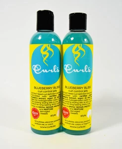 2 Curls Blueberry Bliss Curl Control JELLY No Sulfates or Silicones 8 fl oz - Picture 1 of 3