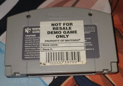 Mario Party Nintendo 64 N64 Not For Resale NFR Kiosk - Image 1 of 4